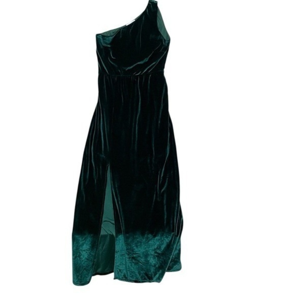 Baltic Born Teal One-Shoulder Maxi Dress‎ Size M